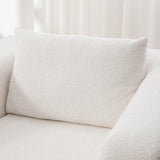 Convertible Chenille Sofa Bed With Folding Foam Cushion - Omega Lifestyles