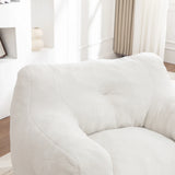 High-Density Foam Teddy Bean Bag Chair Sofa - Omega Lifestyles