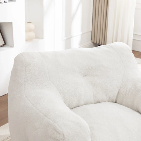 High-Density Foam Teddy Bean Bag Chair Sofa - Omega Lifestyles