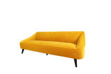 Upholstered Modern Yellow Living Room Sofa - Omega Lifestyles