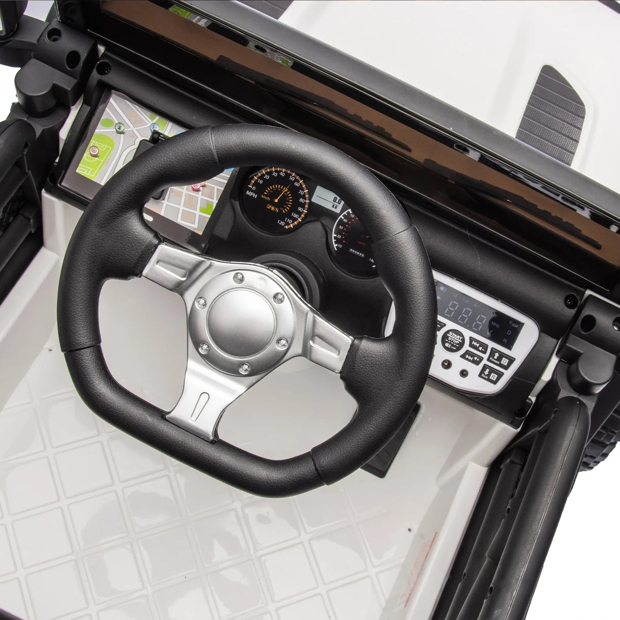 24V Remote Control Kids Ride On Car With Suspension - Omega Lifestyles