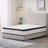Medium 12-Inch Zoned Support Hybrid Full Mattress - Omega Lifestyles