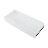 Modern Curved Design Kitchen Pantry Cabinet With Drawer - Omega Lifestyles