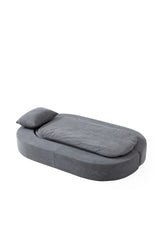 Foldable Memory Foam Convertible Sofa Bed Twin - Omega Lifestyles