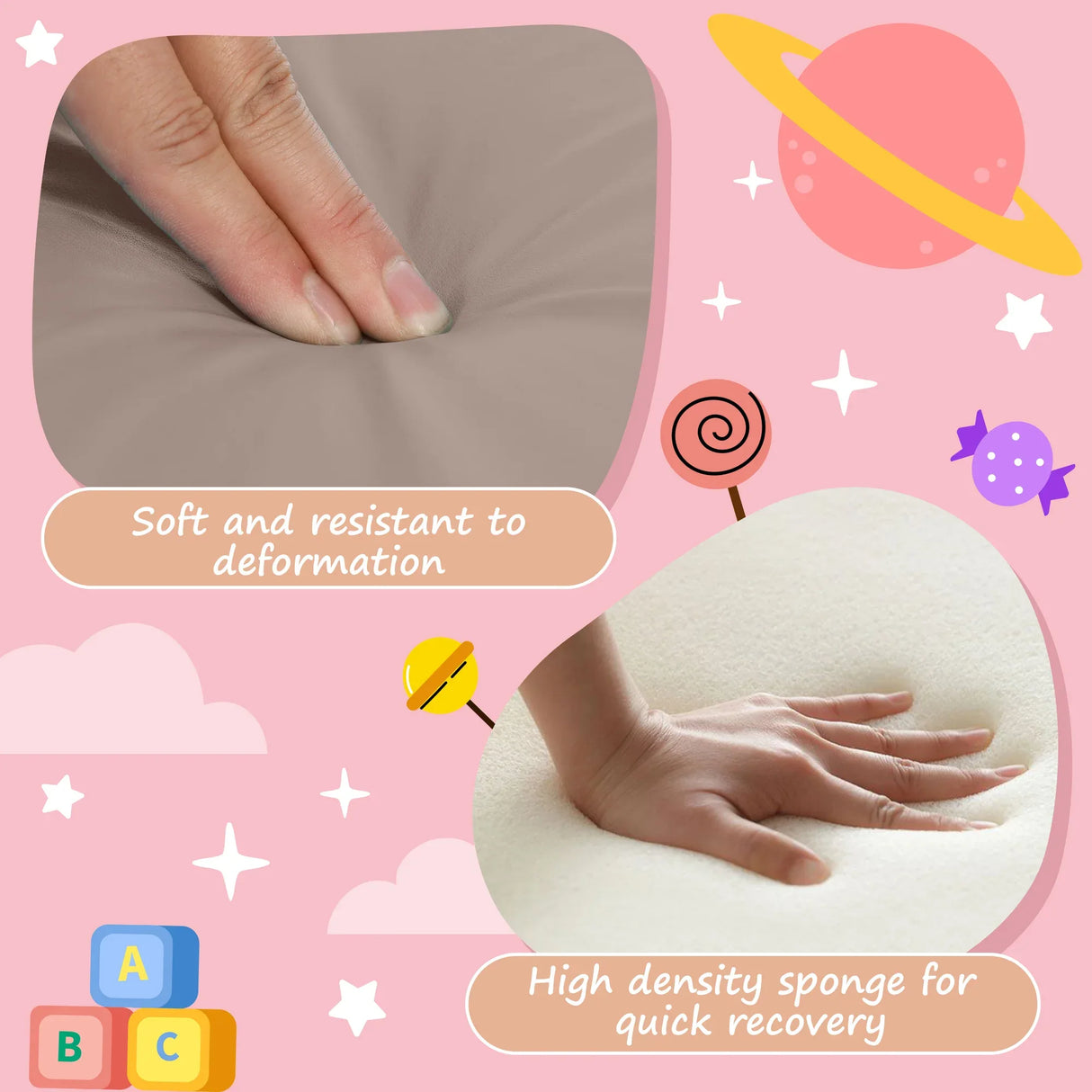 Colorful Soft Foam Climb and Crawl Playset for Toddlers - Omega Lifestyles