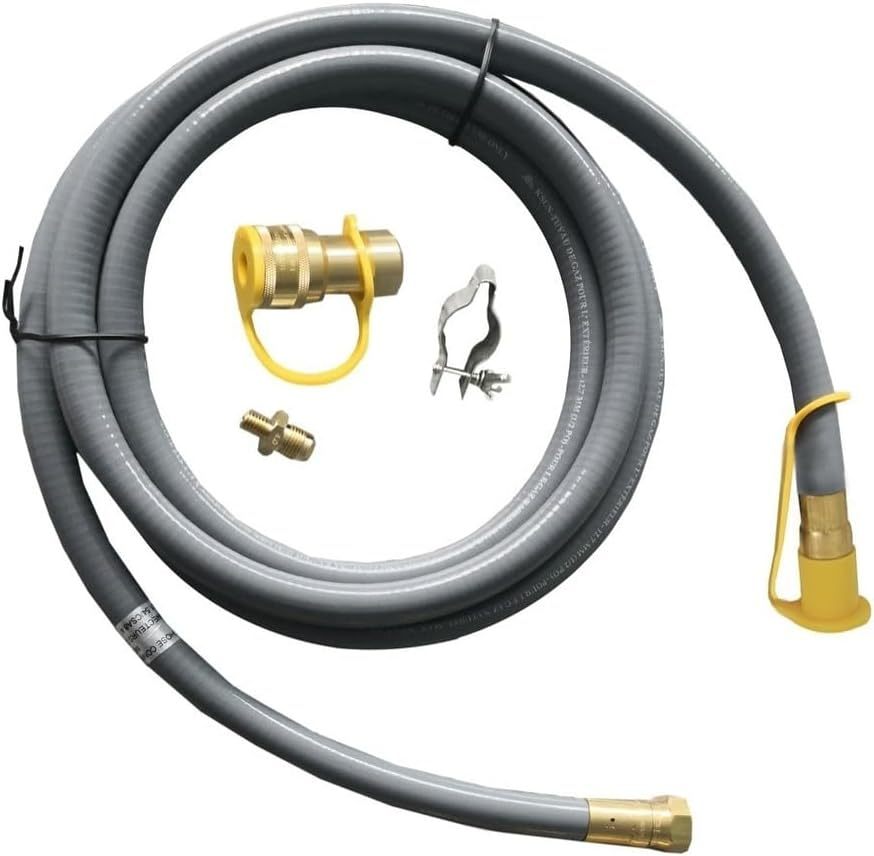 Natural Gas Conversion Kit With Quick Connect Hose