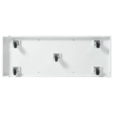 Folding Kitchen Island Cart With Power Outlet and Storage - Omega Lifestyles