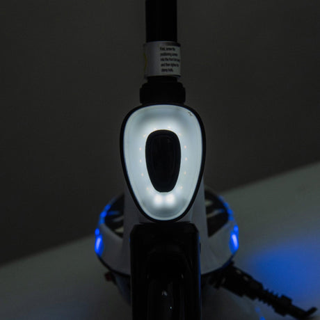 Kids Electric Scooter With Kickstand Bell Rear Brake And LED Lights - Omega Lifestyles