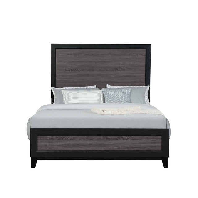 Full Urban Farmhouse Solid Wood 5-Piece Bedroom Set - Omega Lifestyles