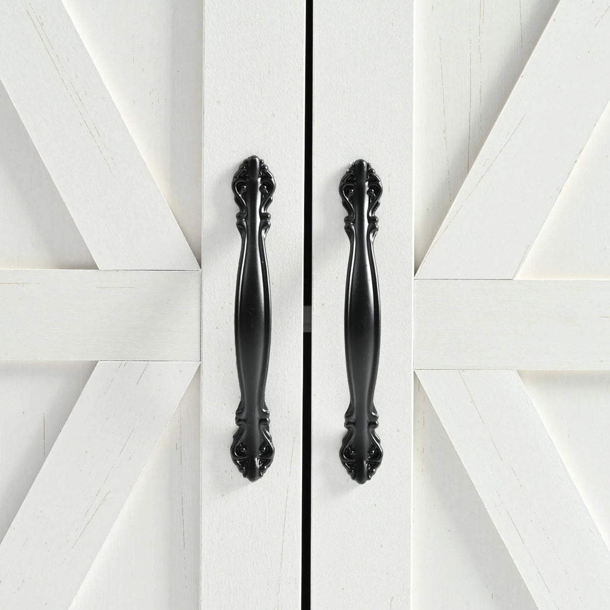 Farmhouse Style Rolling Kitchen Island With Power Outlet - Omega Lifestyles