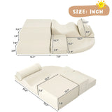 Indoor Soft Foam Climb And Crawl Playset For Kids - Omega Lifestyles