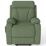 Power Lift Recliner Medium-Soft Snowflake Velvet Chair - Omega Lifestyles