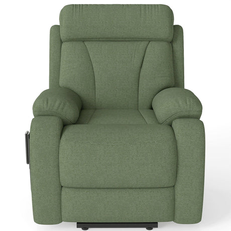 Power Lift Recliner Medium-Soft Snowflake Velvet Chair - Omega Lifestyles