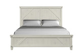 King Solid Wood Industrial Farmhouse King Bed Frame