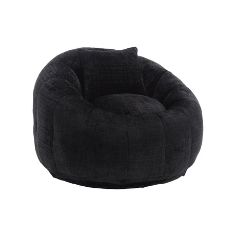 Chenille Memory Foam Lazy Sofa With Ottoman - Omega Lifestyles