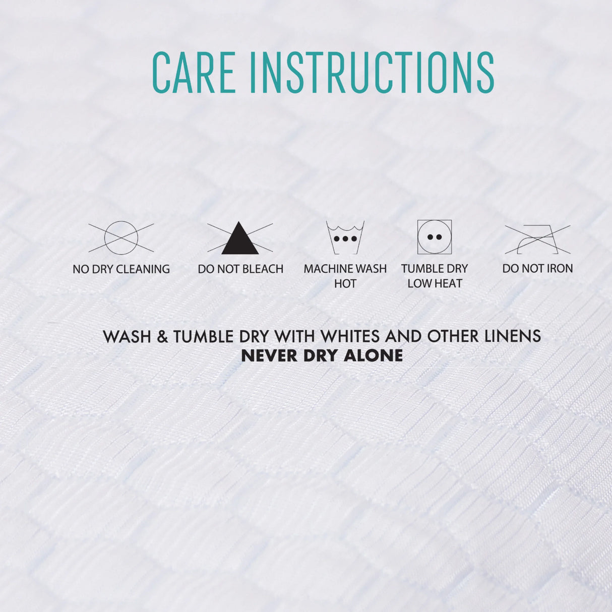 Full Cooling Waterproof Polyester Mattress Protector Full - Omega Lifestyles