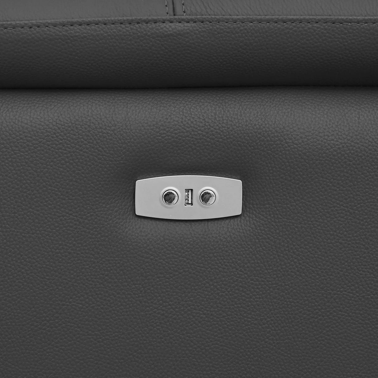 Electric Control Genuine Leather 4-Seat L-Shaped Reclining Sofa - Omega Lifestyles