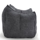 Chenille Foam Bean Bag Chair For Adults - Omega Lifestyles