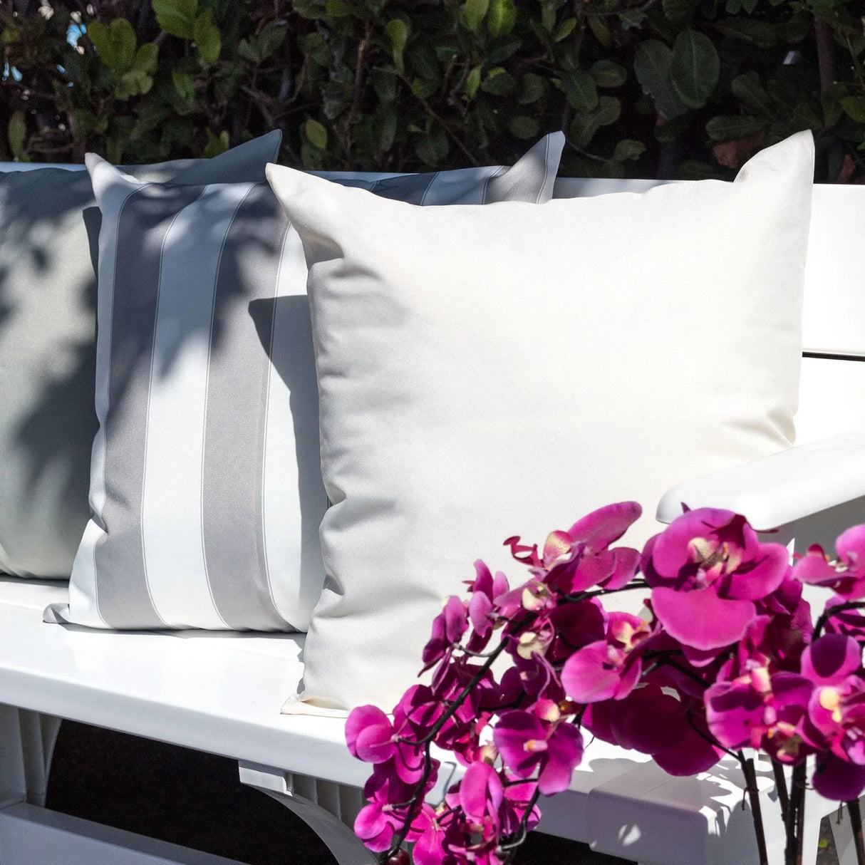 Outdoor Weather Resistant 20x20 Polyester Patio Pillow - Omega Lifestyles