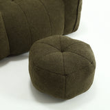 Soft Chenille Bean Bag Chair With High Resilient Foam - Omega Lifestyles