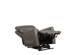 Contemporary Gray Leatherette Single Motor Lift Chair - Omega Lifestyles