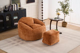 Extra Soft Chenille Memory Foam Bean Bag Chair - Omega Lifestyles
