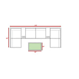 Outdoor Gray HDPE Wicker 9-Piece Seating Group With Cushions - Omega Lifestyles