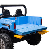 24V Two-Seater Electric Ride On Dump Truck Vehicle - Omega Lifestyles