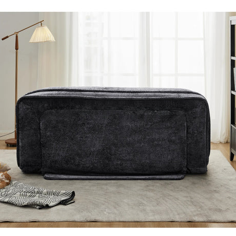 Adjustable 5-Position Medium-Soft Chenille Loveseat Sofa - Omega Lifestyles