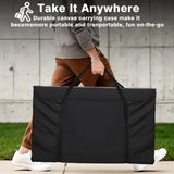 Solid Wood Tailgate Size Cornhole Set With Bean Bags - Omega Lifestyles