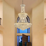32-Inch French Empire Crystal Chandelier With 27 LED Lights - Omega Lifestyles