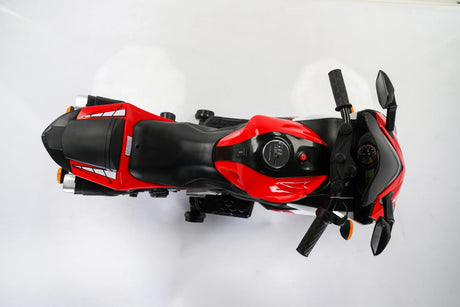 12V Electric Kids Ride-On Motorcycle With Training Wheels - Omega Lifestyles