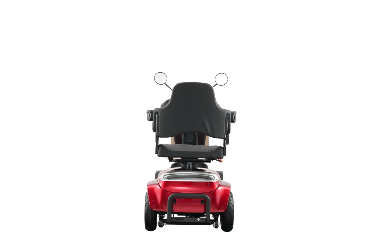 Heavy Duty Red 4-Wheel Mobility Scooter for Adults - Omega Lifestyles