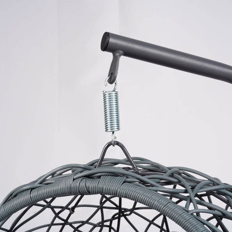 Indoor Hanging Cat Hammock Bed With Stand And Cushion - Sleep Galleria