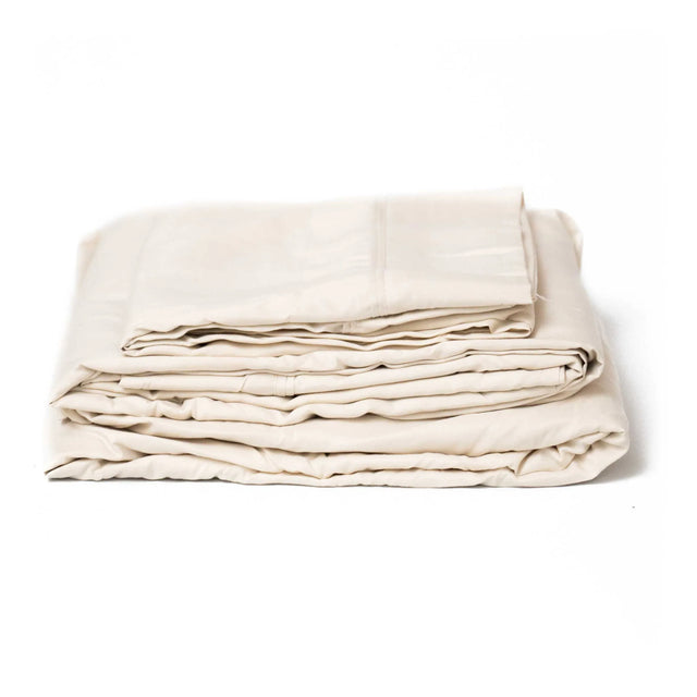 Thread Rayon Bamboo Split King Sheet Set Cream - Omega Lifestyles
