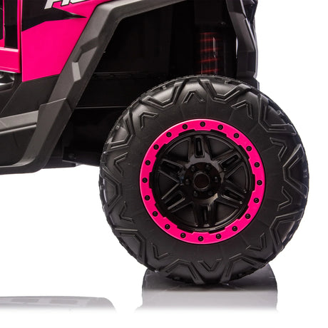 24V Dual-Seat Kids Ride-On UTV With Remote Control - Omega Lifestyles