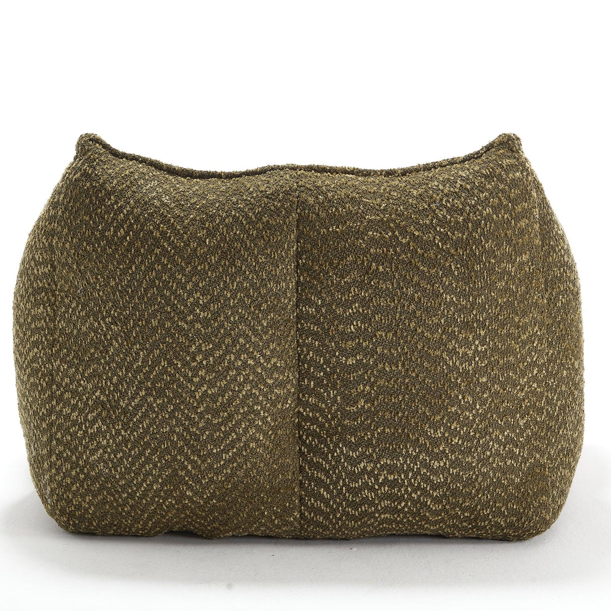 Chenille Bean Bag Chair With Resilient Foam - Omega Lifestyles