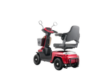 Heavy Duty Red 4-Wheel Mobility Scooter for Adults - Omega Lifestyles