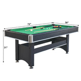 Engineered Wood Pool Table With Table Tennis Top - Omega Lifestyles