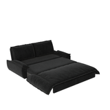 3-in-1 Convertible Velvet Sleeper Sofa Bed
