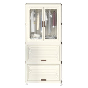 Portable Cream White Magnetic Door Closet Organizer - Omega Lifestyles