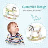 Wooden Toddler Rocking Horse With Safety Rail - Omega Lifestyles