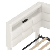 Upholstered Twin Daybed With Storage Drawers And Charging Station - Omega Lifestyles