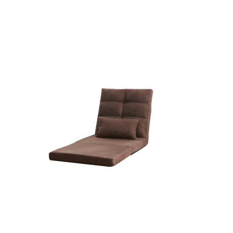 Adjustable Fold-Down Metal Frame Sofa Bed With Pillow - Omega Lifestyles