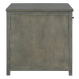 Expandable Retro Kitchen Island With Built-In Power Outlets - Omega Lifestyles