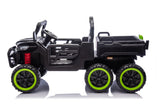 24V 2-Seater 6-Wheel Electric Ride On Dump Truck - Omega Lifestyles
