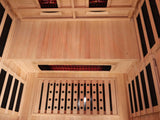 2 to 3 Person Hemlock Wood Low EMF Far Infrared Sauna - Omega Lifestyles