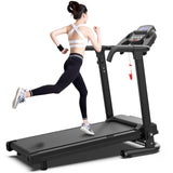 Foldable Portable 2.5HP Treadmill With Handles And App Control - Omega Lifestyles