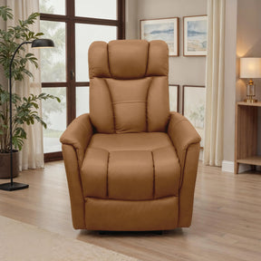 Power Recliner With Manual Headrest And Power Footrest - Omega Lifestyles