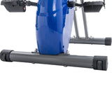 Folding Magnetic Resistance Exercise Bike With Arm Bands - Omega Lifestyles